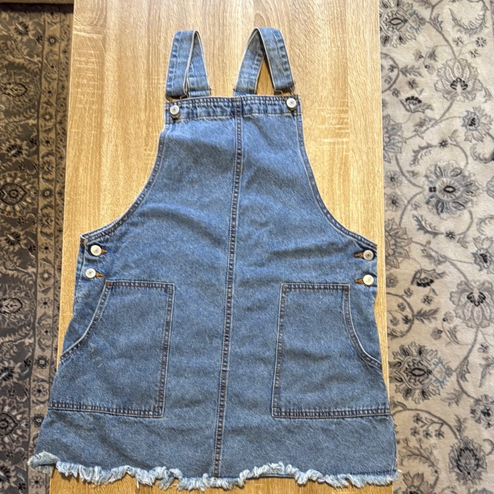 Cotton On Denim Overall Dress